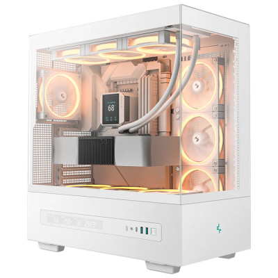Корпус DeepCool CH690 Digital White (R-CH690-WHNNA0D-G-1) без БЖ
