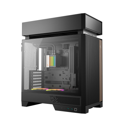 Корпус DeepCool CL6600 Black (R-CL6600-BKNNA0-G-1) Корпус DeepCool CL6600 Black (R-CL6600-BKNNA0-G-1)