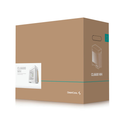 Корпус DeepCool CL6600 White (R-CL6600-WHNNA0-G) Корпус DeepCool CL6600 White (R-CL6600-WHNNA0-G)
