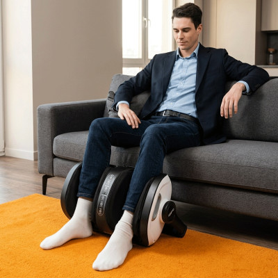 Масажер для ніг RENPHO 2-in-1 Foot and Calf Massager White (R-D001R-WH) Масажер для ніг RENPHO 2-in-1 Foot and Calf Massager White (R-D001R-WH)