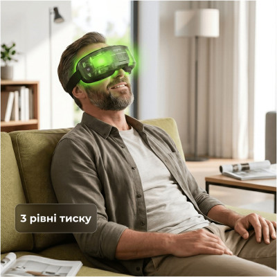 Масажер для очей RENPHO Eyeris Shift Eye Massager (R-G011-BK) Масажер для очей RENPHO Eyeris Shift Eye Massager (R-G011-BK)