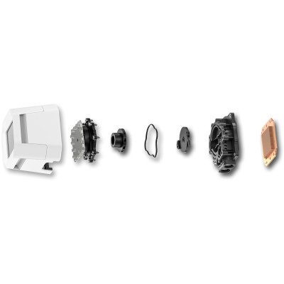 Система водяного охолодження DeepCool LM240 WH (R-LM240-WHDMMC-1)
