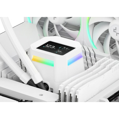 Система водяного охолодження DeepCool LM360 WH (R-LM360-WHDMMC-1) Система водяного охолодження DeepCool LM360 WH (R-LM360-WHDMMC-1)
