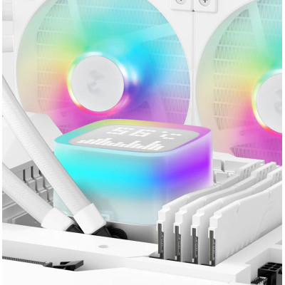 Система водяного охолодження DeepCool LP240 ARGB White (R-LP240-WHMSMC-G-1)