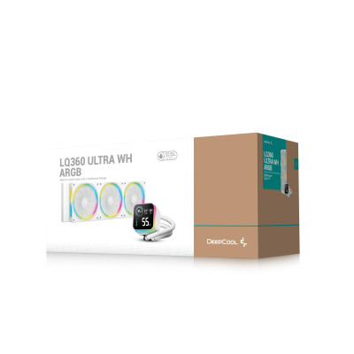 Система водяного охолодження DeepCool LQ360 Ultra ARGB WH (R-LQ360-WHASMC-G-1) Система водяного охолодження DeepCool LQ360 Ultra ARGB WH (R-LQ360-WHASMC-G-1)