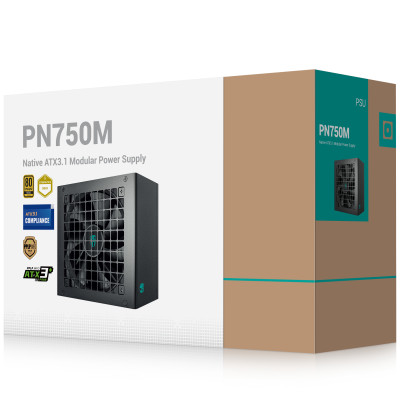 Блок живлення DeepCool GamerStorm PN750M 750W (R-PN750M-FC0B-JGEU) Блок живлення DeepCool GamerStorm PN750M 750W (R-PN750M-FC0B-JGEU)