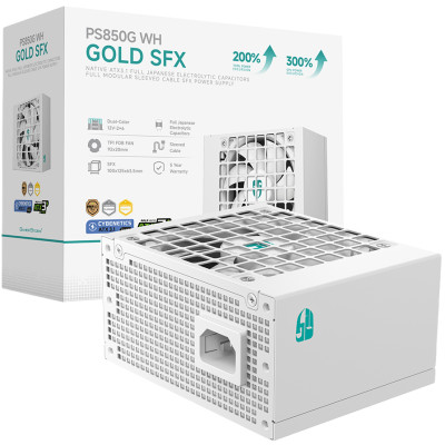 Блок живлення DeepCool GamerStorm PS850G 850W White (R-PS850G-FE0W-JGEU)