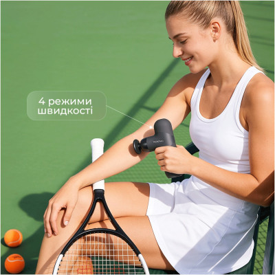 Перкусійний масажер RENPHO Mini Thermal Grey (R-WMG10-GY) Перкусійний масажер RENPHO Mini Thermal Grey (R-WMG10-GY)