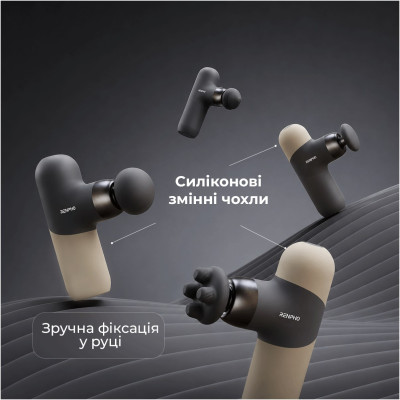 Перкусійний масажер RENPHO Mini Thermal Grey (R-WMG10-GY) Перкусійний масажер RENPHO Mini Thermal Grey (R-WMG10-GY)