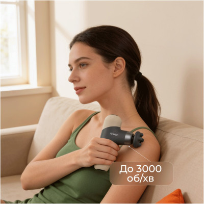 Перкусійний масажер RENPHO Active Mini Thermacool Deluxe Grey (R-WMG15) Перкусійний масажер RENPHO Active Mini Thermacool Deluxe Grey (R-WMG15)