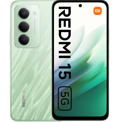 Смартфон Xiaomi Redmi 15 5G 4/128GB Ripple Green_EU