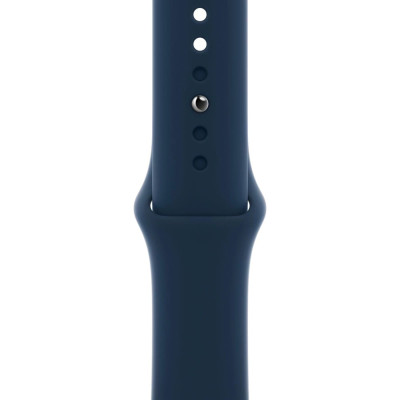Ремінець Apple Sport Band для Apple Watch 45mm Abyss Blue (MKUW3) Ремінець Apple Sport Band для Apple Watch 45mm Abyss Blue (MKUW3)