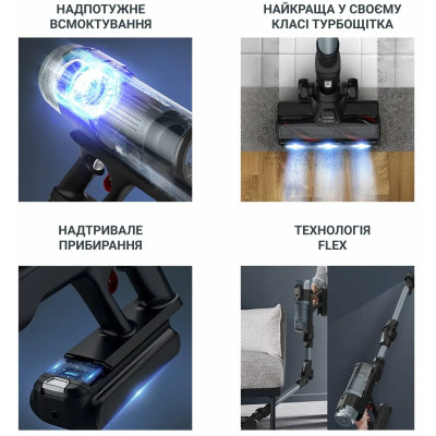 Акумуляторний пилосос Rowenta X-Force Flex 16.60 Animal RH9C71E0