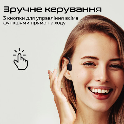 Bluetooth-гарнітура Promate Ripple Black