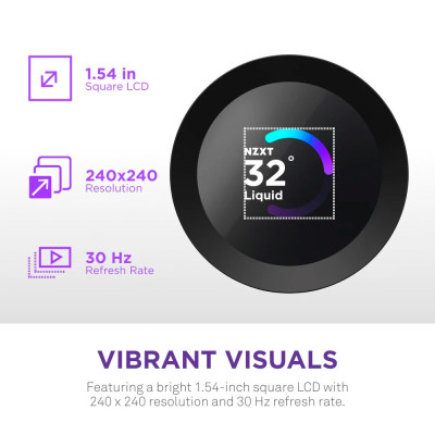 Система водяного охолодження NZXT Kraken Plus 360 V2 Black (RL-KN360-B2)