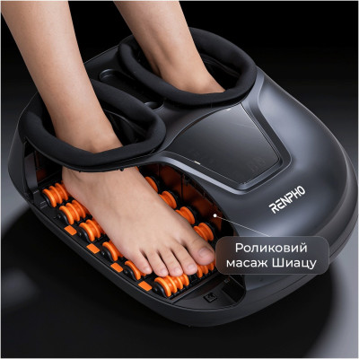 Масажер для ніг RENPHO Shiatsu Compact Black (RP-FM058R-BK) Масажер для ніг RENPHO Shiatsu Compact Black (RP-FM058R-BK)