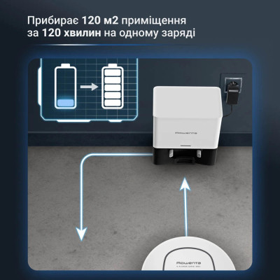 Робот-пилосос Rowenta X-Plorer Serie 380+ RR89U7E0 Робот-пилосос Rowenta X-Plorer Serie 380+ RR89U7E0