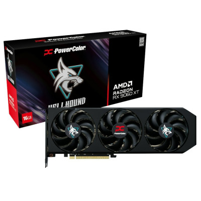 Відеокарта AMD Radeon RX 9060 XT 16GB GDDR6 Hellhound PowerColor (RX9060XT 16G-L/OC)