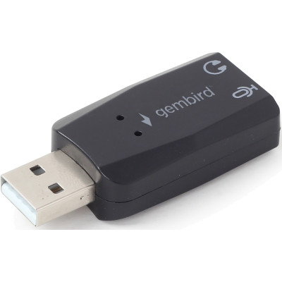 Звукова карта Gembird SC-USB2.0-01 Black Звукова карта Gembird SC-USB2.0-01 Black