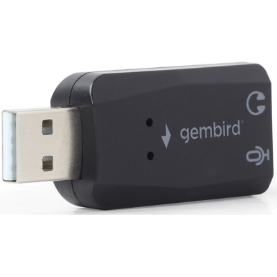 Звукова карта Gembird SC-USB2.0-01 Black Звукова карта Gembird SC-USB2.0-01 Black