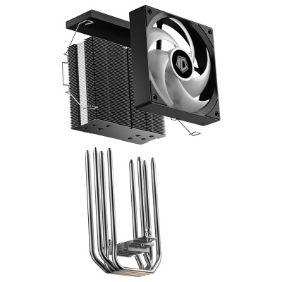 Кулер процесорний ID-Cooling SE-214-XT V2 ARGB
