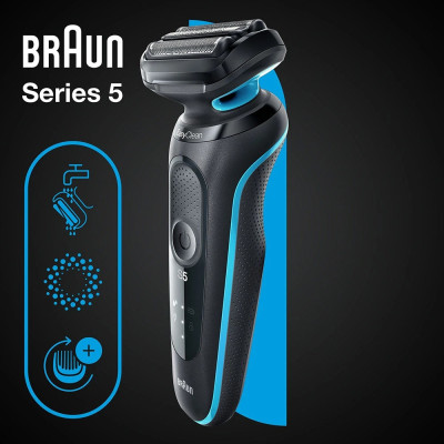 Електробритва Braun Series 5 51-M1000s Black/Mint