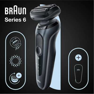 Електробритва Braun Series 6 61-N1000s Black/Black