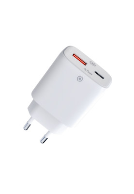 Мережевий зарядний пристрій Piko TC-PD452 (1USB-Cx3A, 1USBx3A) 45W White (1283126597787)