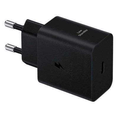 Мережевий зарядний пристрій Samsung 45W USB Type-C Black (EP-T4511NBEGEU)