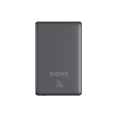 Універсальна мобільна батарея Sigma mobile X-power SI10A7QL-MAG 10000mAh Grey