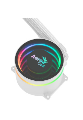 Система водяного охолодження AeroCool Oasis L240 White (ACLA-OA24117.21)