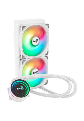 Система водяного охолодження AeroCool Oasis L240 White (ACLA-OA24117.21)