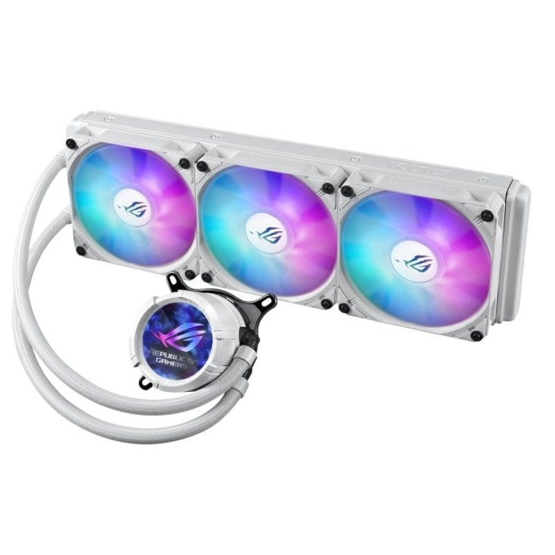 Система водяного охолодження Asus ROG Strix LC III 360 ARGB LCD White (90RC00W2-M0UAY0)