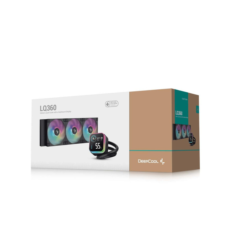 Система водяного охолодження DeepCool LQ360 Black (R-LQ360-BKLSMW-G-1)