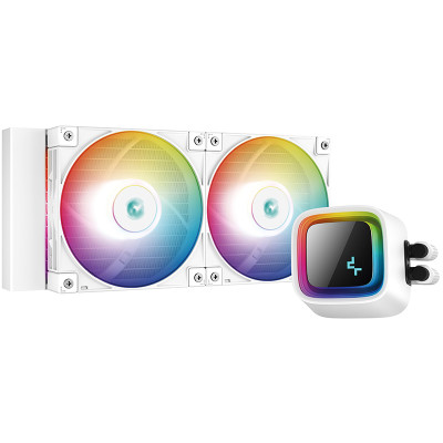 Система водяного охолодження Deepcool LS520 White (R-LS520-WHAMNT-G-1) Система водяного охолодження Deepcool LS520 White (R-LS520-WHAMNT-G-1)