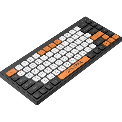 Клавіатура бездротова OfficePro SK955B Bluetooth Black