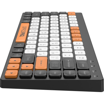 Клавіатура бездротова OfficePro SK955B Bluetooth Black