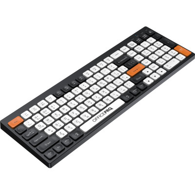 Клавіатура бездротова OfficePro SK985BO Bluetooth Black/White