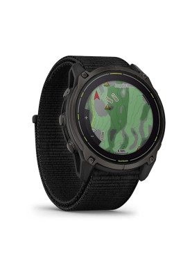 Смарт-годинник Garmin Enduro 3 Carbon Gray DLC Titanium with Black Nylon (010-02751-00)