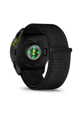 Смарт-годинник Garmin Enduro 3 Carbon Gray DLC Titanium with Black Nylon (010-02751-00)