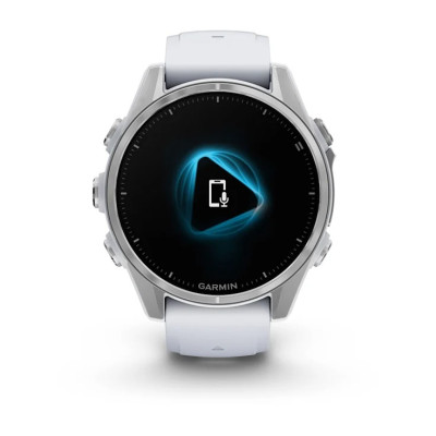 Смарт-годинник Garmin Fenix 8 43mm AMOLED Silver with Whitestone Silicone (010-02903-00) Смарт-годинник Garmin Fenix 8 43mm AMOLED Silver with Whitestone Silicone (010-02903-00)