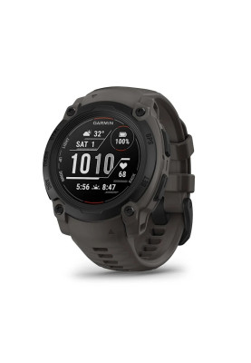 Смарт-годинник Garmin Instinct E 40 mm Black with Charcoal Silicone Band (010-02932-13)
