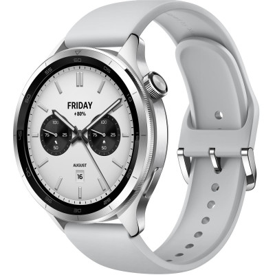 Смарт-годинник Xiaomi Watch S4 Silver (BHR9197GL)