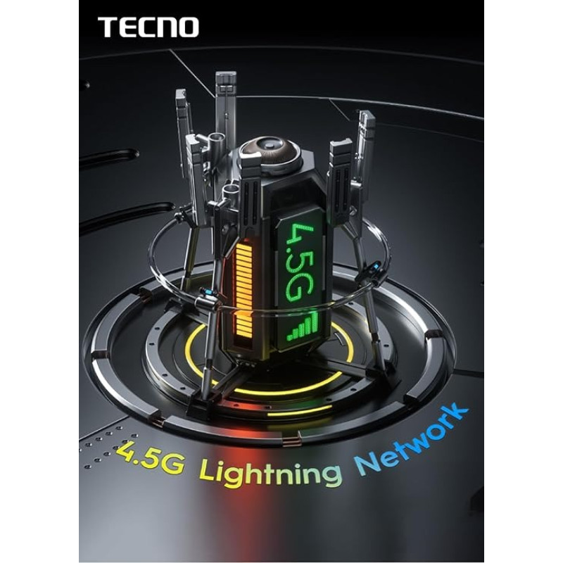 Смартфон Tecno Spark Go 1 (KL4) 3/64GB Startrail Black (4894947036422)