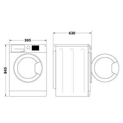 Пральна машина Whirlpool FFB9448BVUA