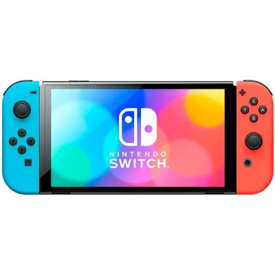 Ігрова консоль Nintendo Switch OLED HEG-001 Neon Blue and Neon Red_HK