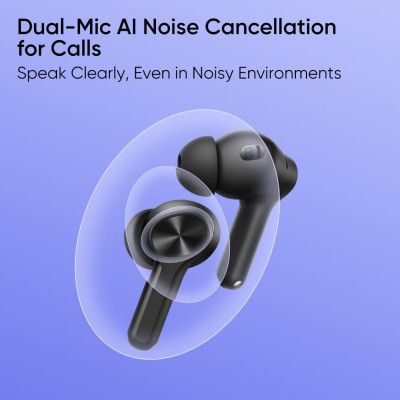 Bluetooth-гарнітура Realme Buds T200 Lite Volt Black_EU