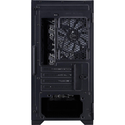 Корпус 1stPlayer T3-BK-4F1 Black без БЖ