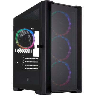 Корпус 1stPlayer T4-G-BK-4FS7 Black Корпус 1stPlayer T4-G-BK-4FS7 Black