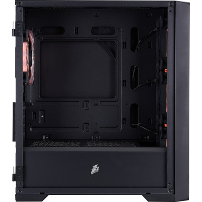 Корпус 1stPlayer T4-G-BK-4FS7 Black Корпус 1stPlayer T4-G-BK-4FS7 Black